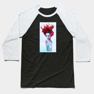 Flaming Desire Baseball T-Shirt